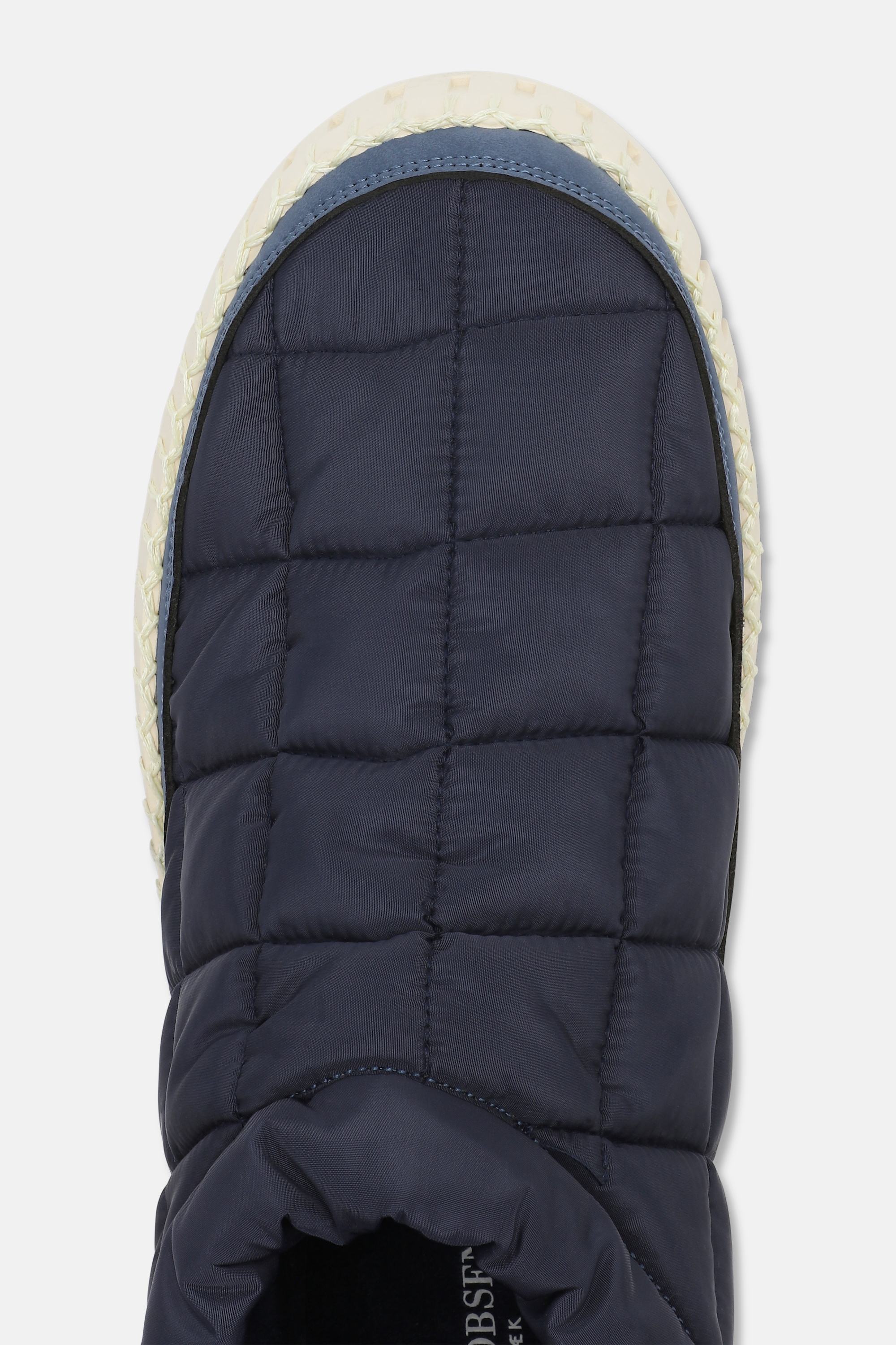 Tulip Low Padded Boot - Dark Indigo Pearled Ivory